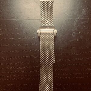 20 mm Stainless Steel Mesh Bracelet w/ Titanium Clasp